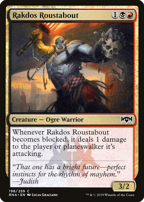 Rakdos Roustabout - Ravnica Allegiance - 198
