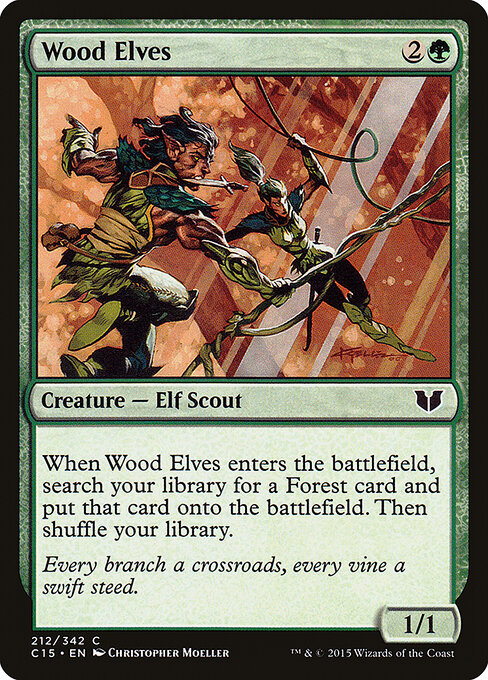 Wood Elves - Commander 2015 - 212