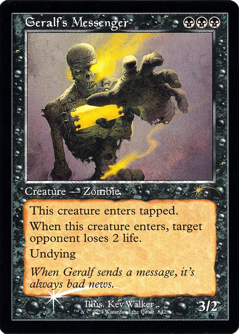 Geralf's Messenger - Secret Lair Drop - 842