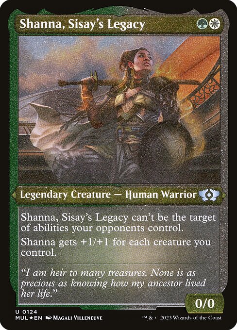 Shanna, Sisay's Legacy - Multiverse Legends - 124