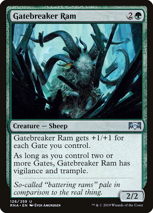 Gatebreaker Ram - Ravnica Allegiance - 126