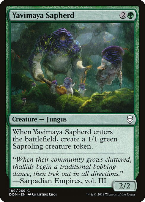 Yavimaya Sapherd - Dominaria - 189
