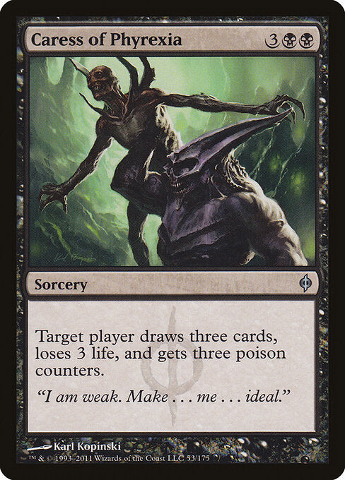 Caress of Phyrexia - New Phyrexia - 53
