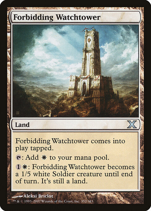 Forbidding Watchtower - Tenth Edition - 352
