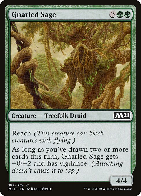 Gnarled Sage - Core Set 2021 - 187