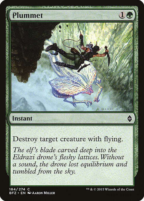 Plummet - Battle for Zendikar - 184