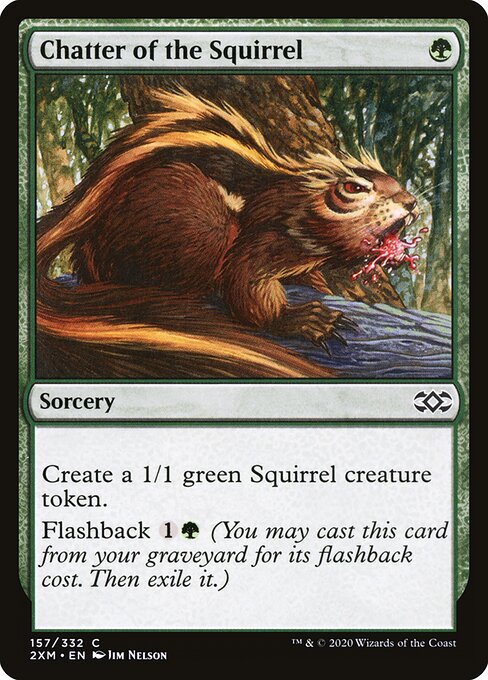 Chatter of the Squirrel - Double Masters - 157