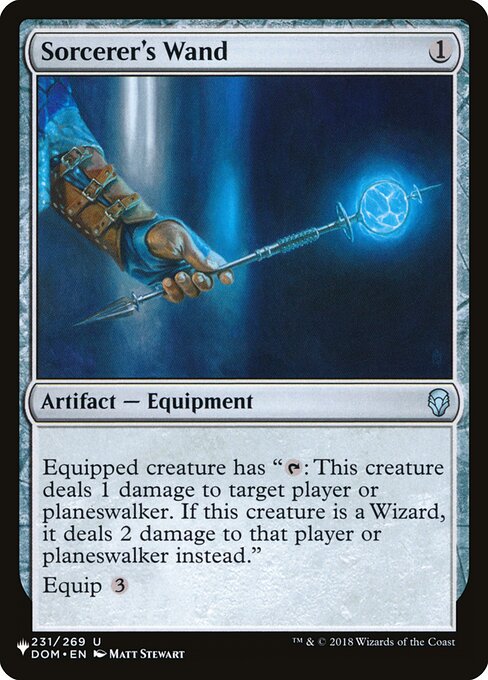 Sorcerer's Wand - The List - DOM-231