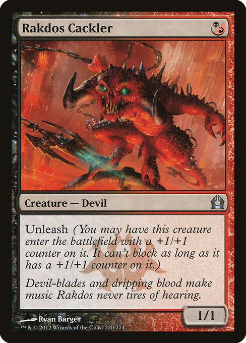 Rakdos Cackler - Return to Ravnica - 220
