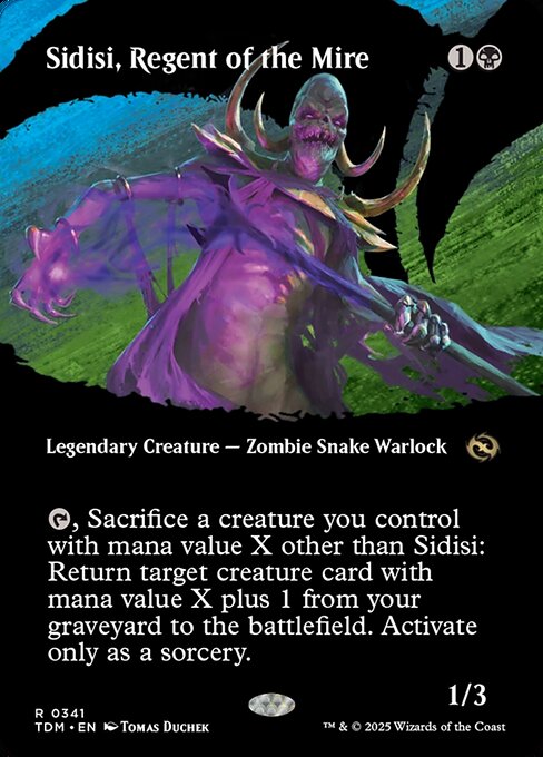 Sidisi, Regent of the Mire - Tarkir: Dragonstorm - 341