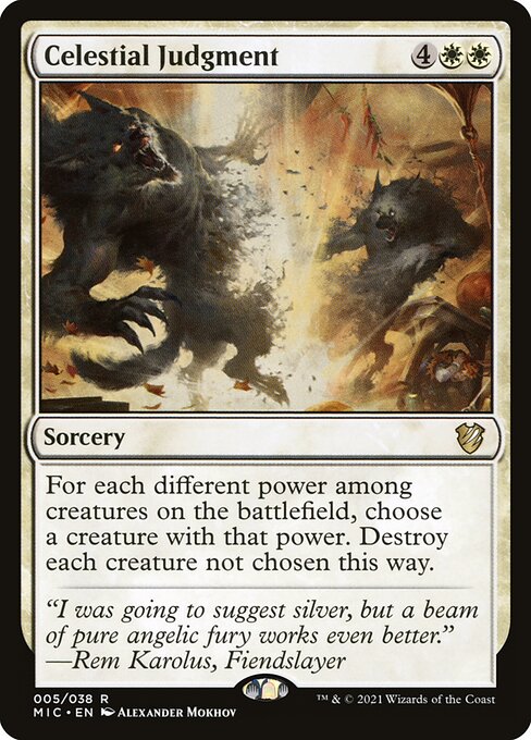 Celestial Judgment - Midnight Hunt Commander - 5