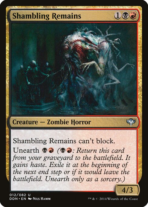 Shambling Remains - Duel Decks: Speed vs. Cunning - 12