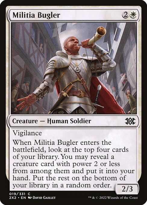 Militia Bugler - Double Masters 2022 - 19