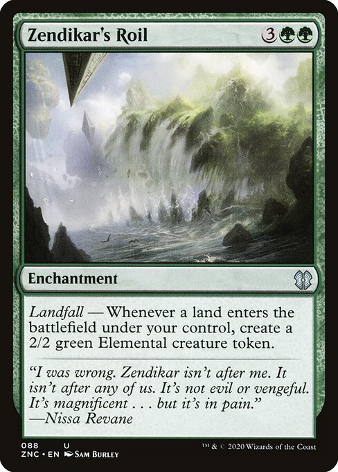 Zendikar's Roil - Zendikar Rising Commander - 88