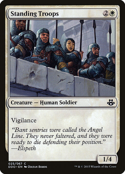 Standing Troops - Duel Decks: Elspeth vs. Kiora - 25