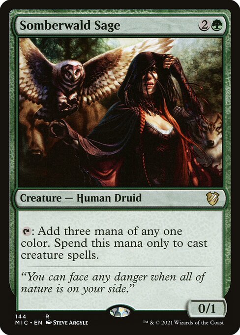 Somberwald Sage - Midnight Hunt Commander - 144