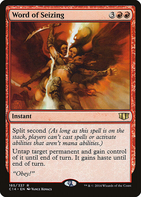 Word of Seizing - Commander 2014 - 185