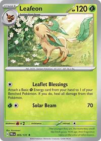 Leafeon - SV: Prismatic Evolutions - 005/131