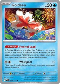 Goldeen - SV: Prismatic Evolutions - 020/131