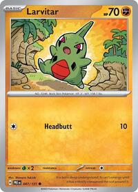 Larvitar - SV: Prismatic Evolutions - 047/131