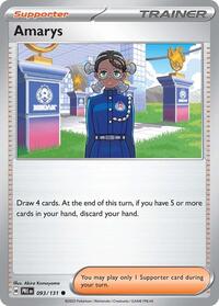 Amarys - 093/131 - SV: Prismatic Evolutions - 093/131