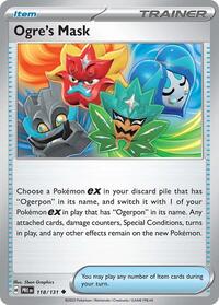 Ogre's Mask - SV: Prismatic Evolutions - 118/131