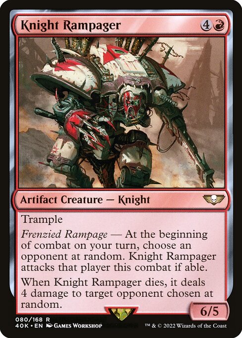 Knight Rampager - Warhammer 40,000 Commander - 80