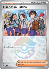 Friends in Paldea - 109/131 (Poke Ball Pattern) - SV: Prismatic Evolutions - 109/131