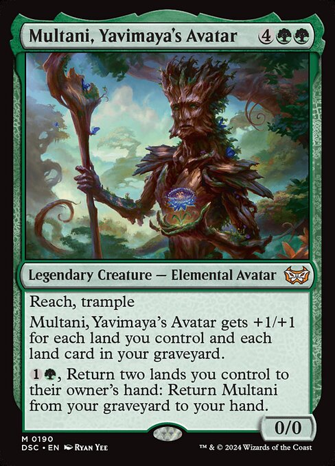 Multani, Yavimaya's Avatar - Duskmourn: House of Horror Commander - 190