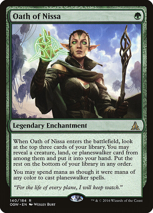 Oath of Nissa - Oath of the Gatewatch - 140