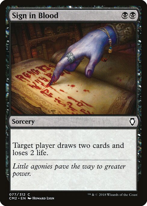 Sign in Blood - Commander Anthology Volume II - 77