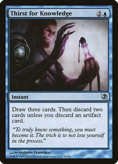Thirst for Knowledge - Duel Decks: Elspeth vs. Tezzeret - 68