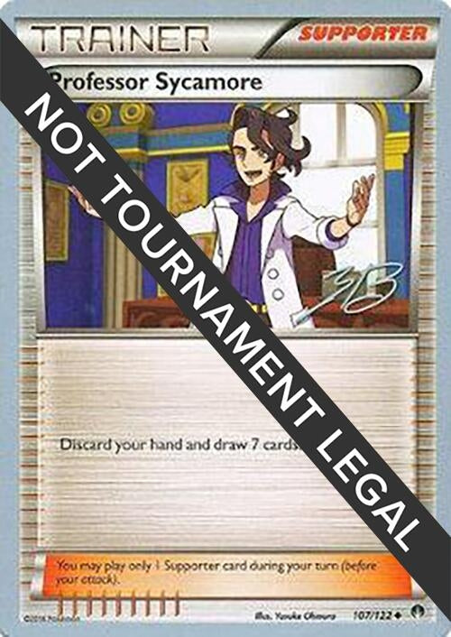 Image for Professor Sycamore - 2017 (Zachary Bokhari) (107/122) (WCD) - Pokemon