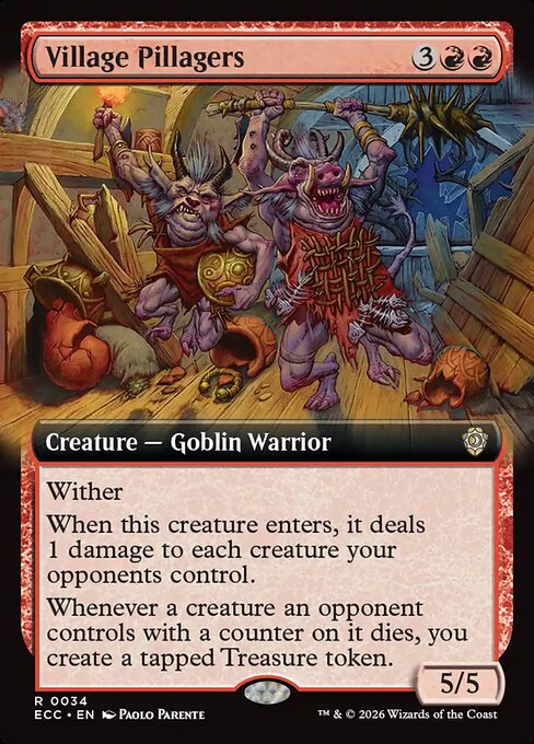 Village Pillagers - Lorwyn Eclipsed Commander - 34