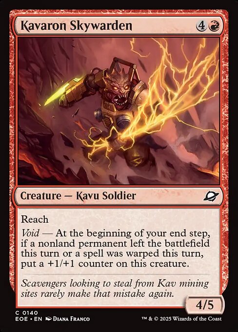 Kavaron Skywarden - Edge of Eternities - 140