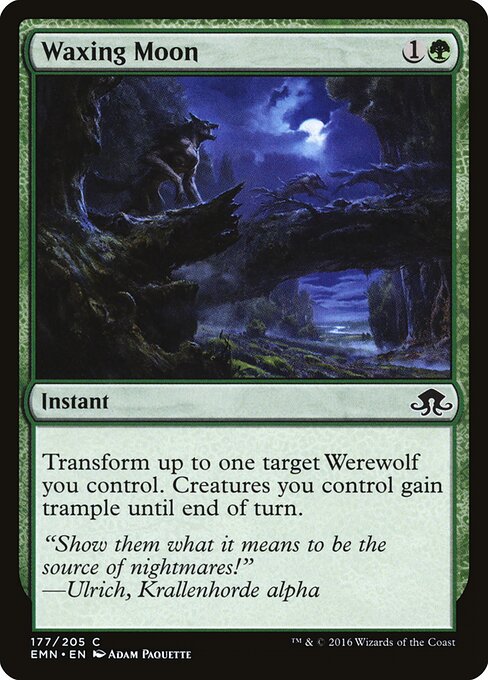 Waxing Moon - Eldritch Moon - 177