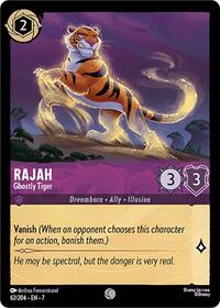 Rajah - Ghostly Tiger - Archazia's Island - 62/204