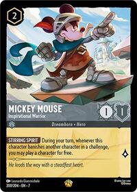 Mickey Mouse - Inspirational Warrior - Archazia's Island - 200/204