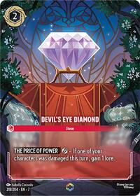 Devil's Eye Diamond (Enchanted) - Archazia's Island - 218/204