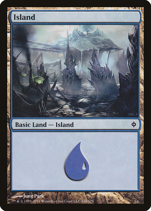 Island - New Phyrexia - 168