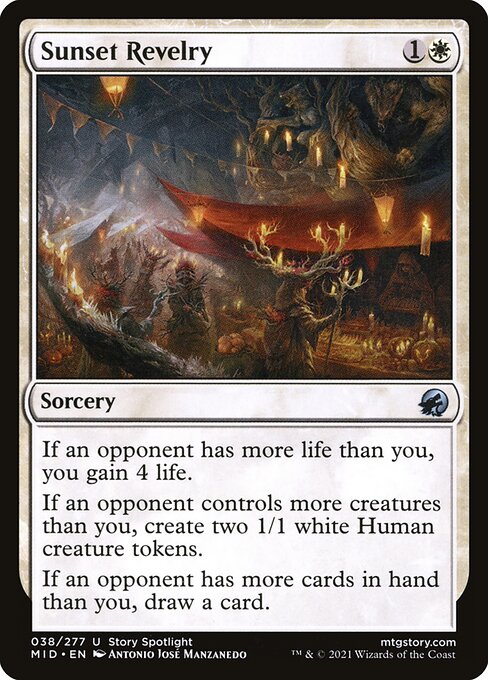 Sunset Revelry - Innistrad: Midnight Hunt - 38