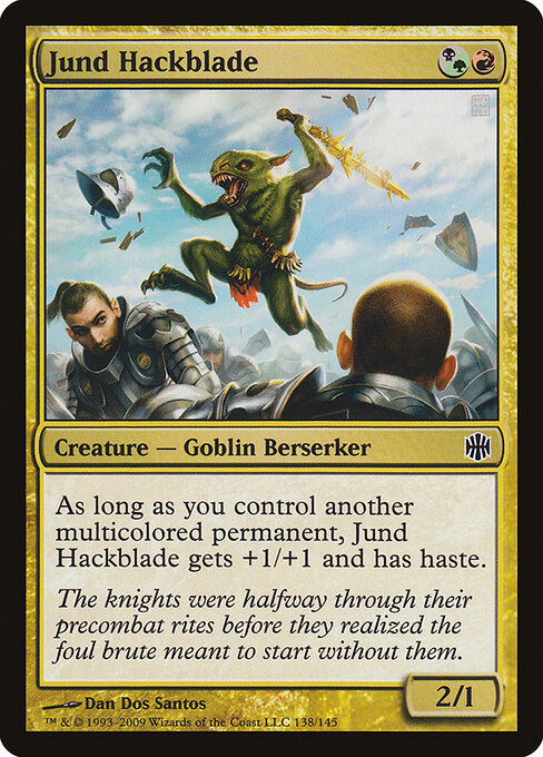 Jund Hackblade - Alara Reborn - 138