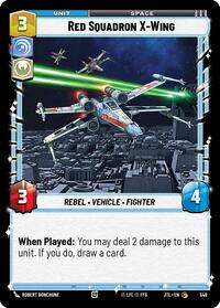 Red Squadron X-Wing (Foil) - Jump to Lightspeed - 549