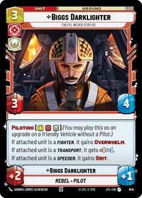 Biggs Darklighter - They'll Never Stop Us (Foil) - Jump to Lightspeed - 648