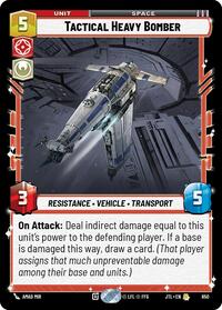 Tactical Heavy Bomber (Foil) - Jump to Lightspeed - 650