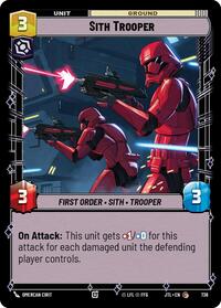 Sith Trooper (Foil) - Jump to Lightspeed - 736