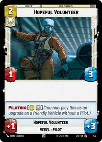Hopeful Volunteer (Foil) - Jump to Lightspeed - 744