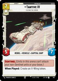 Tantive IV - Fleeing the Empire (Foil) - Jump to Lightspeed - 750