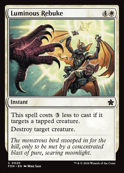 Luminous Rebuke - Foundations - 20