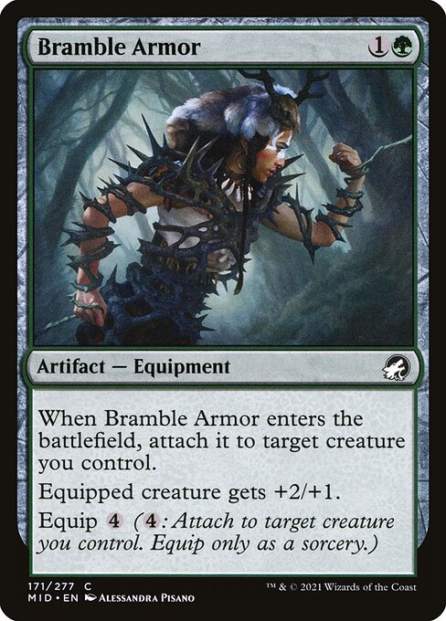 Bramble Armor - Innistrad: Midnight Hunt - 171